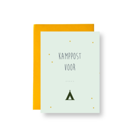 Kamppost voor...