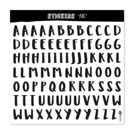 Invulboek Stickers 'ABC'