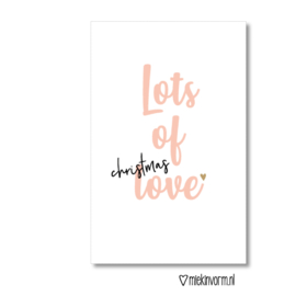 Mini-Kaart | Lots of Christmas Love