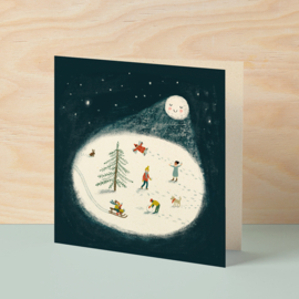 Dubbele kaart || Winter joy