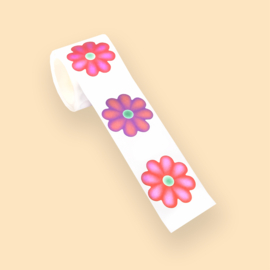 Stickers op rol⎪Lucky Flower
