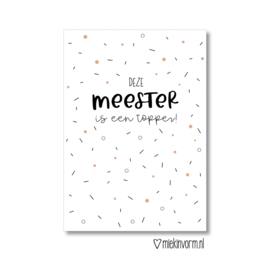 Kaart | Deze meester is een topper