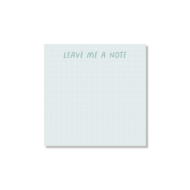 Notitieblok mini⎮Leave me a note