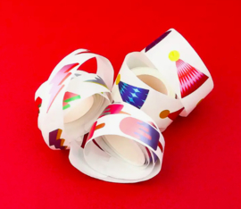 Stickers op rol⎪Party Head