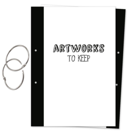 Bewaarbundel Knutselwerkjes | 'Artworks to Keep' A4