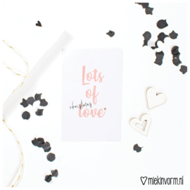 Mini-Kaart | Lots of Christmas Love