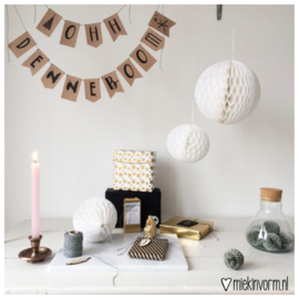 OHH Denneboom | DIY Letterslinger