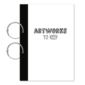 Bewaarbundel Knutselwerkjes | 'Artworks to Keep' A4