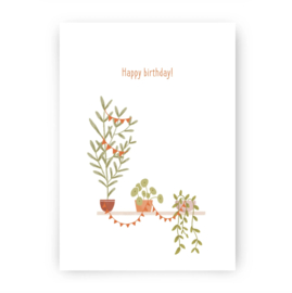 Happy Birthday | Plantjes