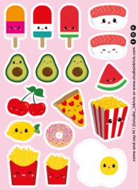 Stickervel | Food