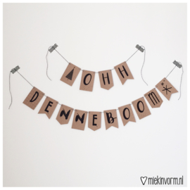 OHH Denneboom | DIY Letterslinger