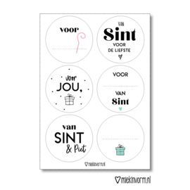 Sint Stickervel