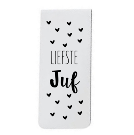Magnetische boekenlegger⎪Liefste juf