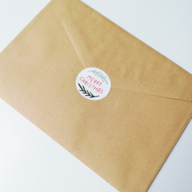 Stickervel Kerst