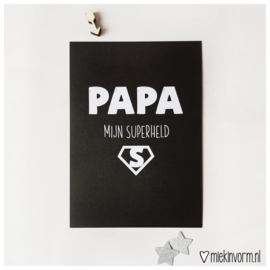 Papa mijn superheld