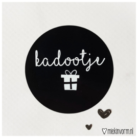 Sticker  || Kadootje