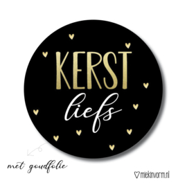 Sticker || Kerstliefs