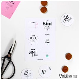 Sint Stickervel