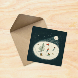 Dubbele kaart || Winter joy