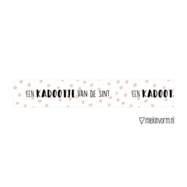 Washi tape || Een kadootje van de Sint