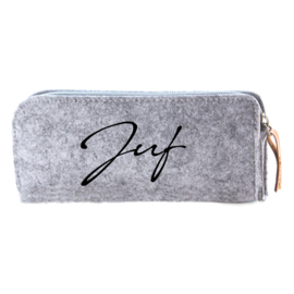 Vilten etui⎪Juf