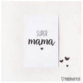 Mini-kaart | Super mama