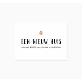 Een nieuw huis