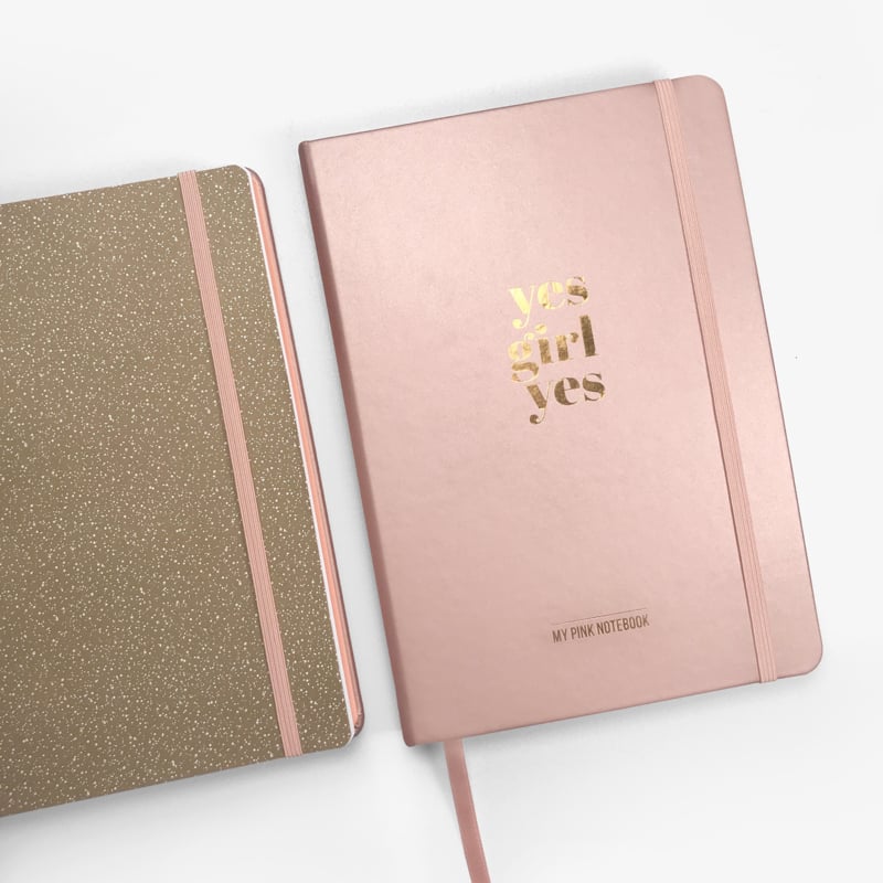 My pink notebook || Yes girl yes
