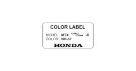 17. Color Label NH-57