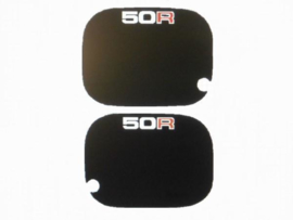 Decal Set Side Panels 50R Black