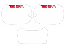 Panel Set 125cc White