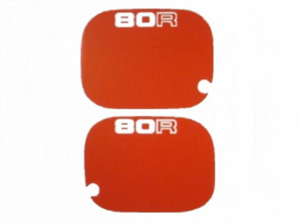 Decal Set Side Panels 80R Red