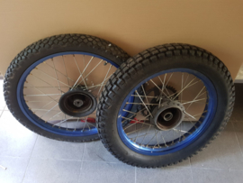 Set of Wheels Aloy Blauw