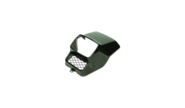 11. Front Visor Black