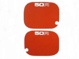 Decal Set Side Panels 50R Red