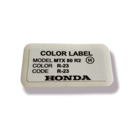 Color Label R-23 MTX R2