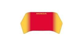 Decal Front Mask Orange