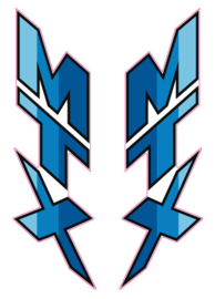 MTX 50R Decal Set Blue