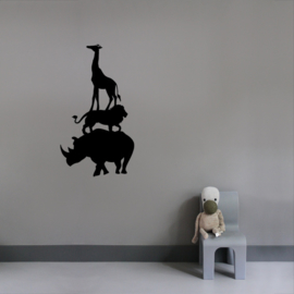 Interieursticker Animal tower