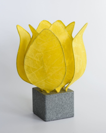 Tulp Lamp - kleur (colour): geel/yellow