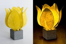 Tulp Lamp - kleur (colour): geel/yellow