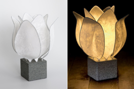 Tulp Lamp - kleur (colour): wit/white