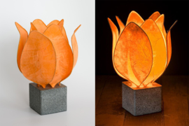 Tulp Lamp - kleur (colour): oranje/orange