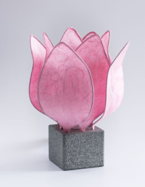 Tulp Lamp - kleur (colour): licht roze/light pink