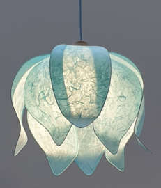 Tulp Hanglamp (pendant lamp) - kleur(colour): licht blauw/light blue