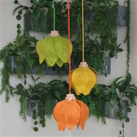Tulp Hanglamp (pendant lamp)- kleur(colour): oranje/orange