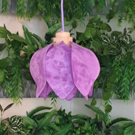 Tulp Hanglamp (pendant lamp)- kleur(colour): paars /purple