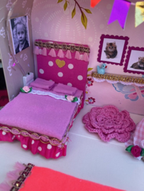 NIEUW!! koffertje pimpen met knuffeltje