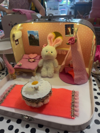 NIEUW!! koffertje pimpen met knuffeltje
