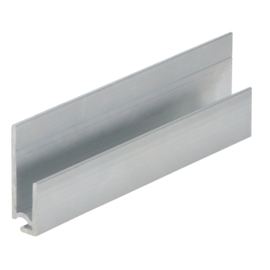 Inhaakstartprofiel aluminium - Aluminium - 400cm